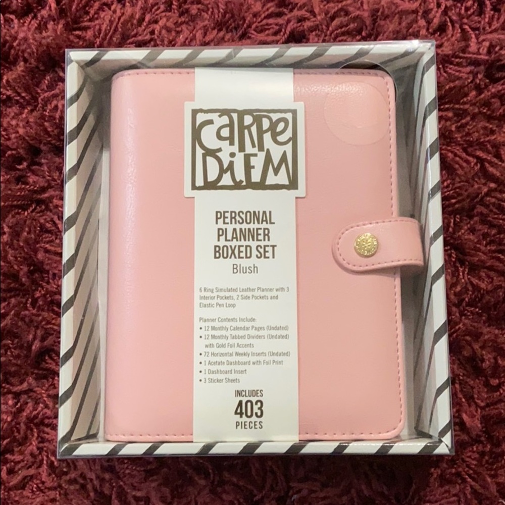 Carpe Diem Personal Planner Boxed Set